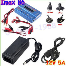 Load image into Gallery viewer, IMAX B6 Digital RC Lipo NiMh Battery Balance Charger+AC POWER 12v 5A Adapter
