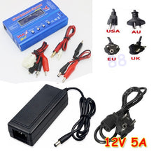 Load image into Gallery viewer, IMAX B6 Digital RC Lipo NiMh Battery Balance Charger+AC POWER 12v 5A Adapter