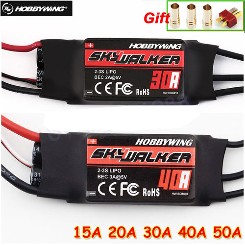 Hobbywing Skywalker 12A 15A 20A 30A 40A 50A 60A 80A ESC Speed Controler