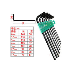 Load image into Gallery viewer, 8pcs1.5mm-6mm Hex Allen Key Set