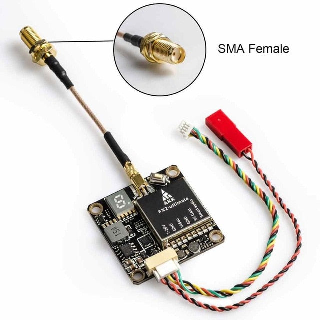 AKK FX2-ultimate 5.8GHz VTX Support OSD Configuring Upgraded Long Range Version