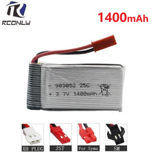 Load image into Gallery viewer, 1400mah 3.7V Lipo Battery
