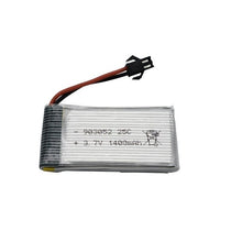 Load image into Gallery viewer, 1400mah 3.7V Lipo Battery