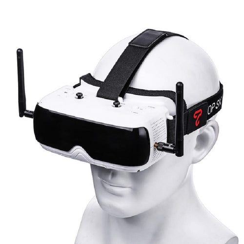 TOPSKY Prime 1S FPV Goggle 86-degree FOV 640 x 480 LCD 4:3 2.4 inch NTSC / PAL Glasses Low Battery Warning Glasses