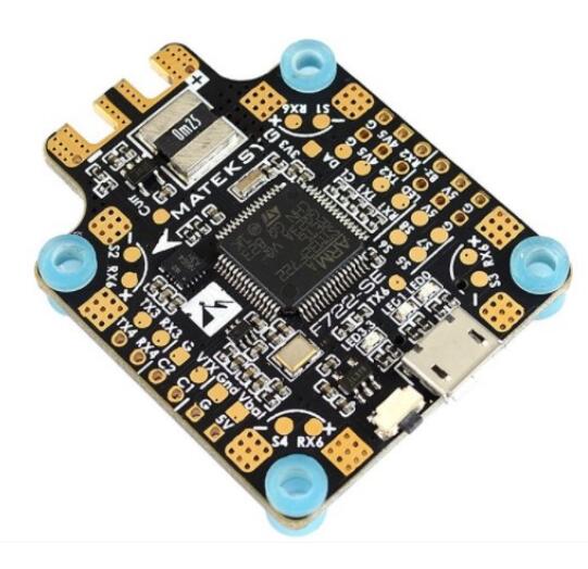 MatekSys FC F722-SE Flight Controller w/Built-in PDV OSD 5V/2A BEC