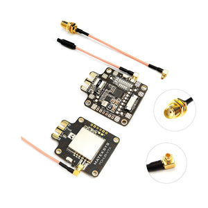 MatekSys FCHOB-VTX 6-27V PDB 5V/1A BEC w/ 5.8G 40CH 25/200/500 mW Video Transmitter