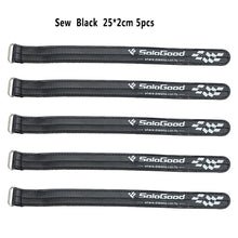 Load image into Gallery viewer, SoloGood 5PCS Strong RC Lipo Battery Tie Down Strap 25*2cm
