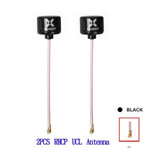 Load image into Gallery viewer, 2PCS Foxeer Lollipop 2 RHCP MMCX Right Angle/Straight RHCP UFL SMA/RP-SMA  5.8G 2.5dBi FPV Super Mini Antenna Black Purple Red