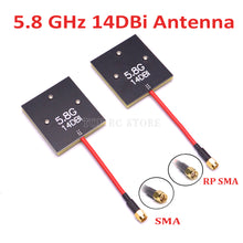 Load image into Gallery viewer, 5.8G 14dBi High Gain Directional Patch Antenna Panel Antenna RP-SMA / SMA