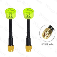 Load image into Gallery viewer, Foxeer Lollipop 3 V3 Antenna 5.8G 2.5Dbi TX RX RHCP SMA RPSMA UFL Straight/Angle MMCX  FPV Antenna For RC Drone