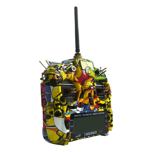 Graffiti FrSky Taranis X9D Plus SE 2.4G 16CH Transmitter SPECIAL EDITION w/ M9 Sensor Water Transfer Case