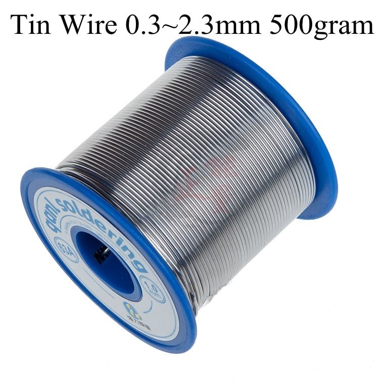 500gram 63A 55% 0.3/0.5/0.6/0.8/1/1.2/1.5/2/2.3mm Tin Lead Tin Rosin Core Solder Soldering Wire