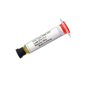 Weak Acid Smd Soldering Paste Flux Grease 10cc Rma-223 With Flexible Tip Syringe