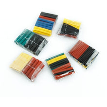 Load image into Gallery viewer, 70/127/530PCS Heat Shrink Tubing Polyolefin Electrical Wrap Wire Cable Sleeves PE Insulation 2:1Shrinkable Tube Assortment Kit